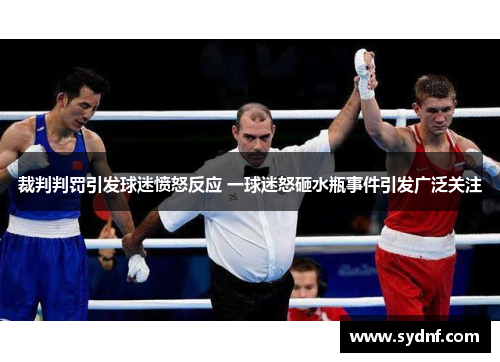 裁判判罚引发球迷愤怒反应 一球迷怒砸水瓶事件引发广泛关注